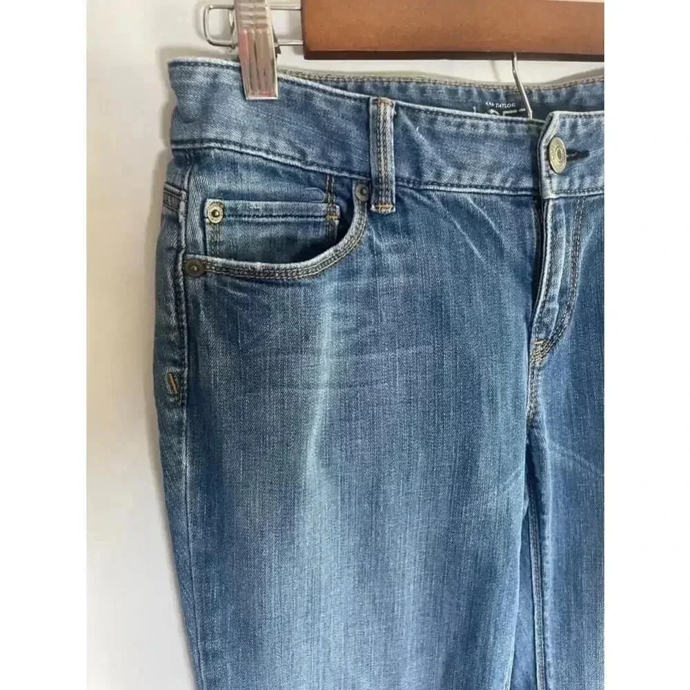 Women's Ann Taylor‎ LOFT Curvy Boot Cut Jeans - Size 4 GUC!